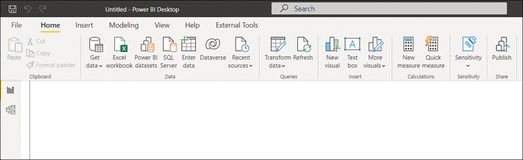 The figure shows the Report and Model buttons only.