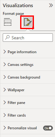 Figure 9.37 – Configuration of report pages 