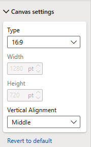 Figure 9.39 – Canvas settings 